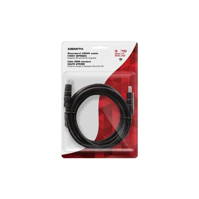 DSmith 3M (10ft) High Speed HDMI Cable Full HD