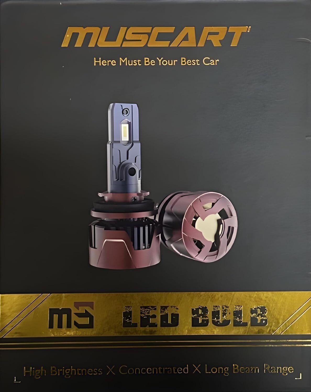 MUSCART M5 9006 LED Car Headlight Bulbs 2-Pack - Closeout Connect