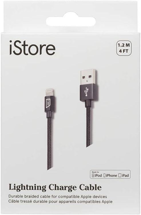 Lightning Aluminum Sync & Charge Cable 1.2m, MFi Certified
