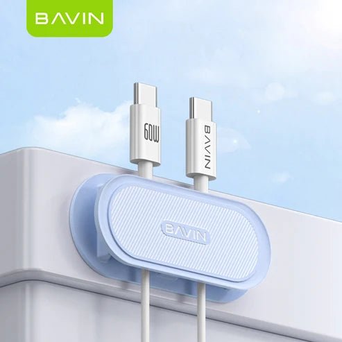 BAVIN CA68 Desktop Cable Organizer ABS Cord Management Clip - Closeout Connect