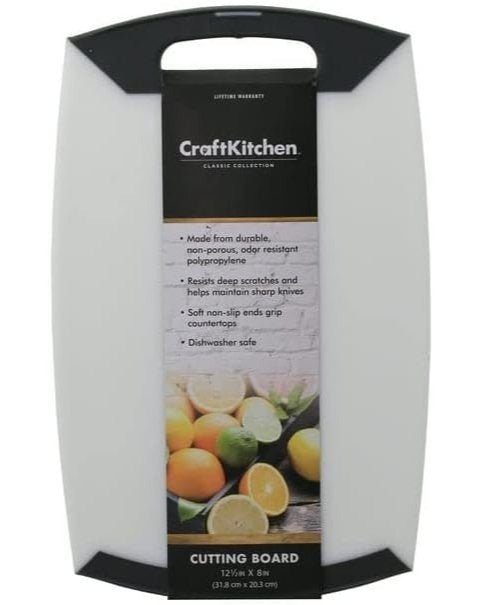 CraftKitchen 12.5 x 8 in Reversible Non-Slip Cutting Board - Closeout Connect