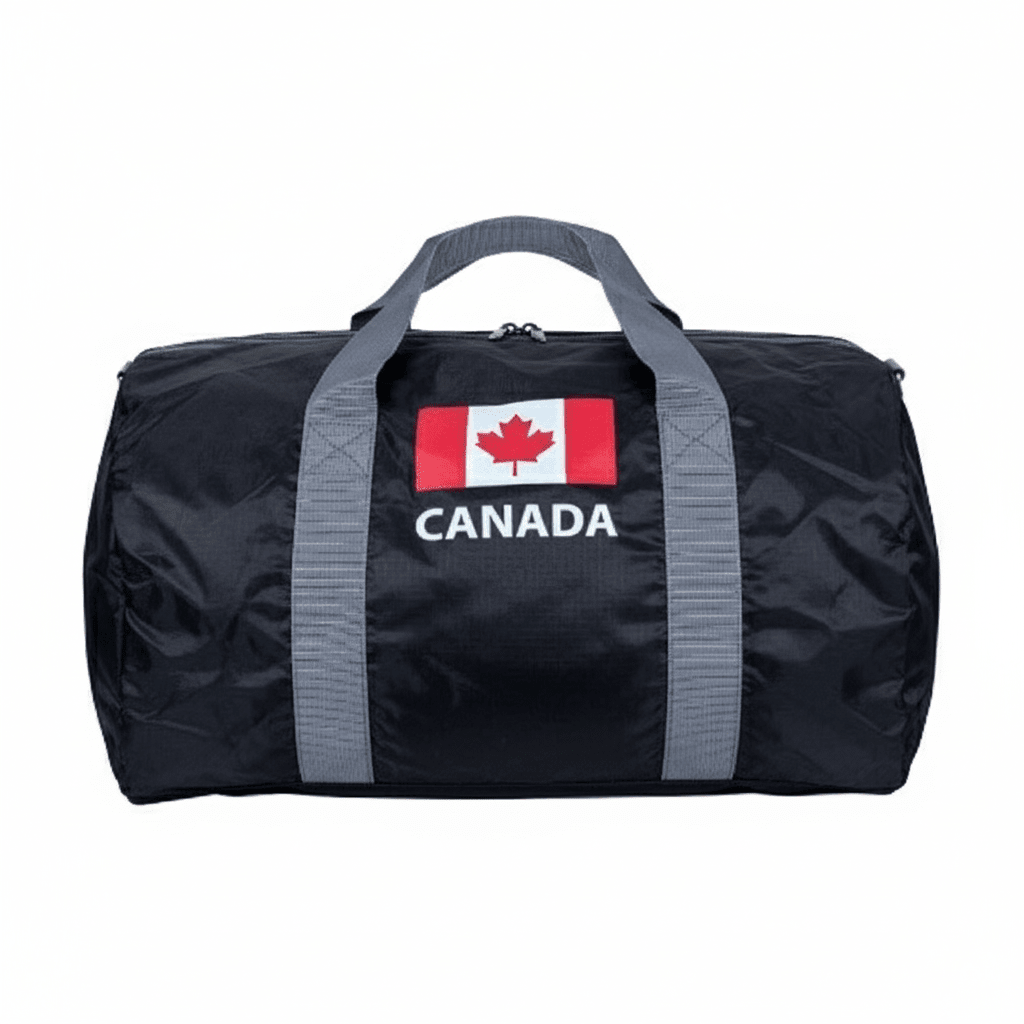 Bochi Brothers Canada Unisex Folded Sport Bag – Lightweight Gym Duffel - Closeoutconnect