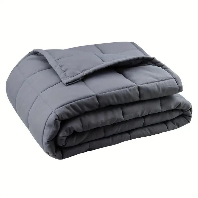 15 lb Soft Cooling Weighted Blanket for Adults - Closeoutconnect