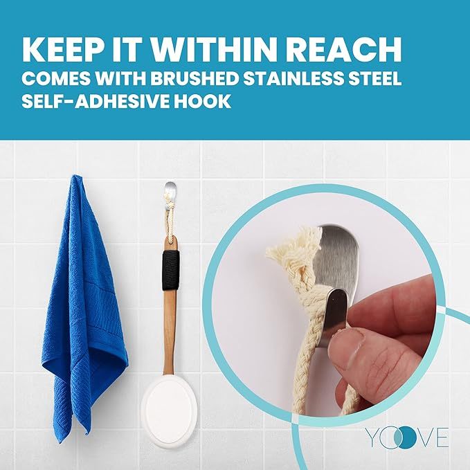 Yoove 17-Inch Long Handle Lotion Applicator for Back - Closeout Connect