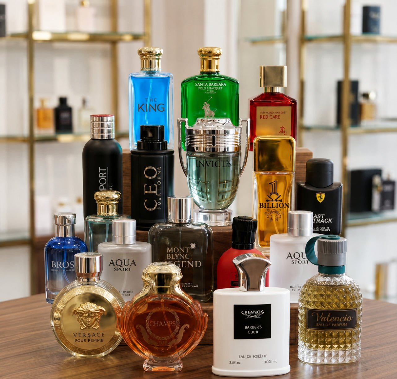 Men’s Assorted Fragrance Set – 3 Perfume Bottles Variety Pack - Closeoutconnect