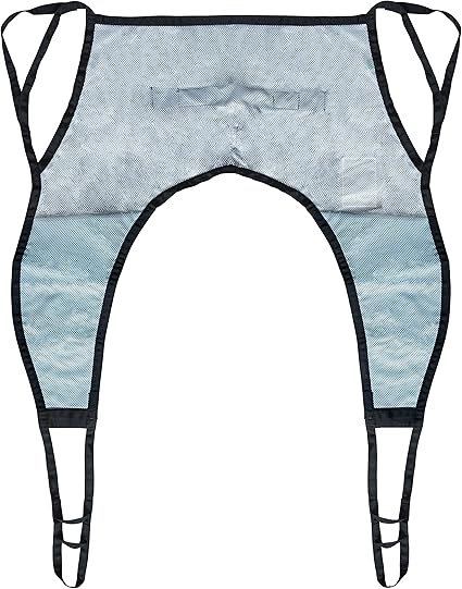 Large Universal Mesh Patient Lift U-Sling – 400 lb Capacity