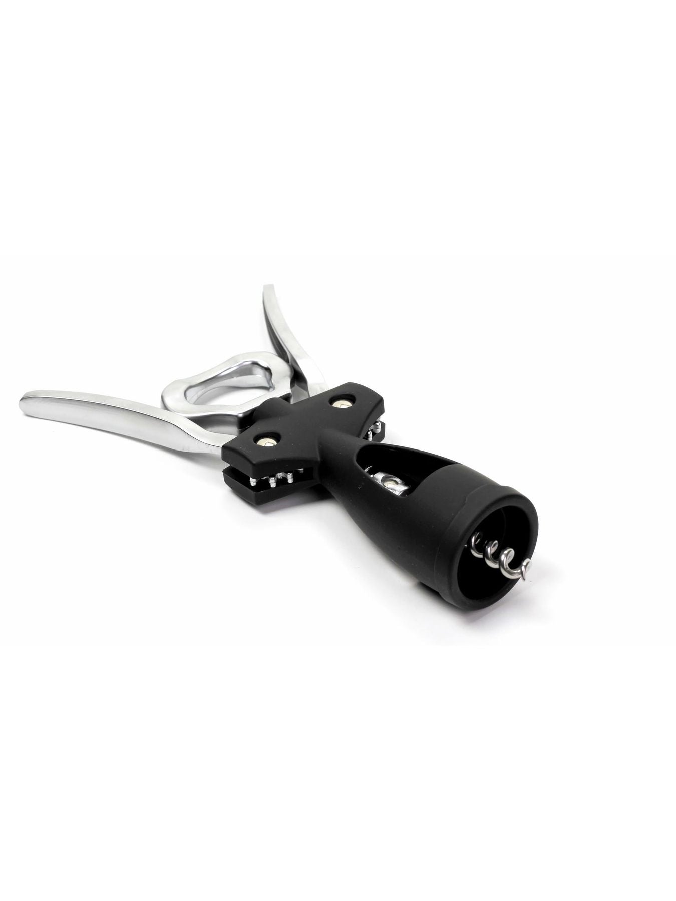 Craft Kitchen Heavy Duty Wing Corkscrew – Black & Stainless Steel