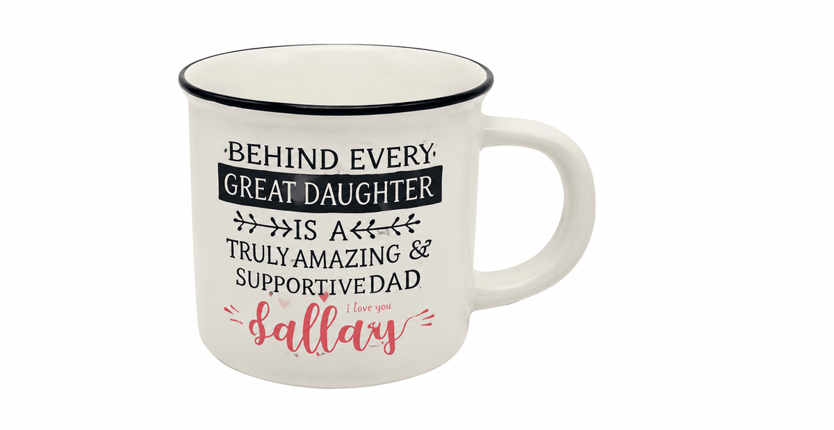 14 Oz Ceramic Coffee Mug “Spilling Your Morning Coffee” – SF1953 - Closeoutconnect