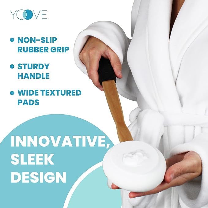 Yoove 17-Inch Long Handle Lotion Applicator for Back