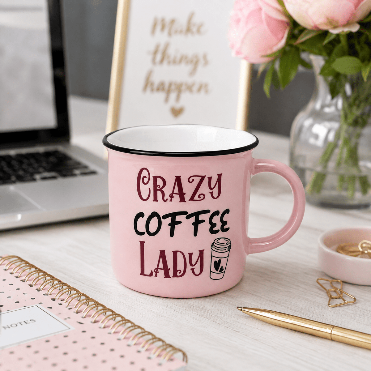 14 Oz Ceramic Printed Coffee Mug Novelty Gift Cup – SF1974 - Closeoutconnect