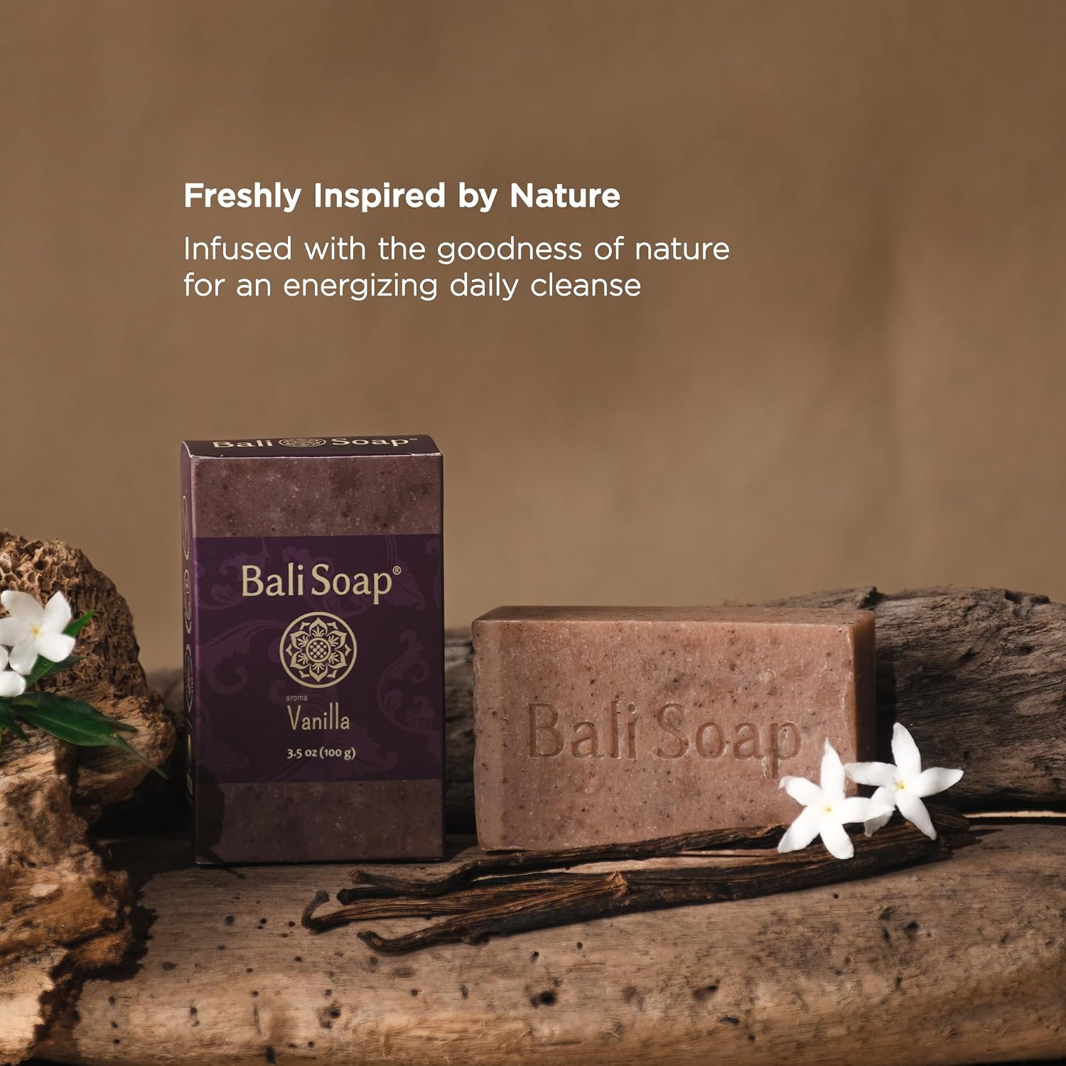 Bali Soap Natural Bar Gift Set 6 Pack Vegan Handmade Face Body Soap 3.5 Oz