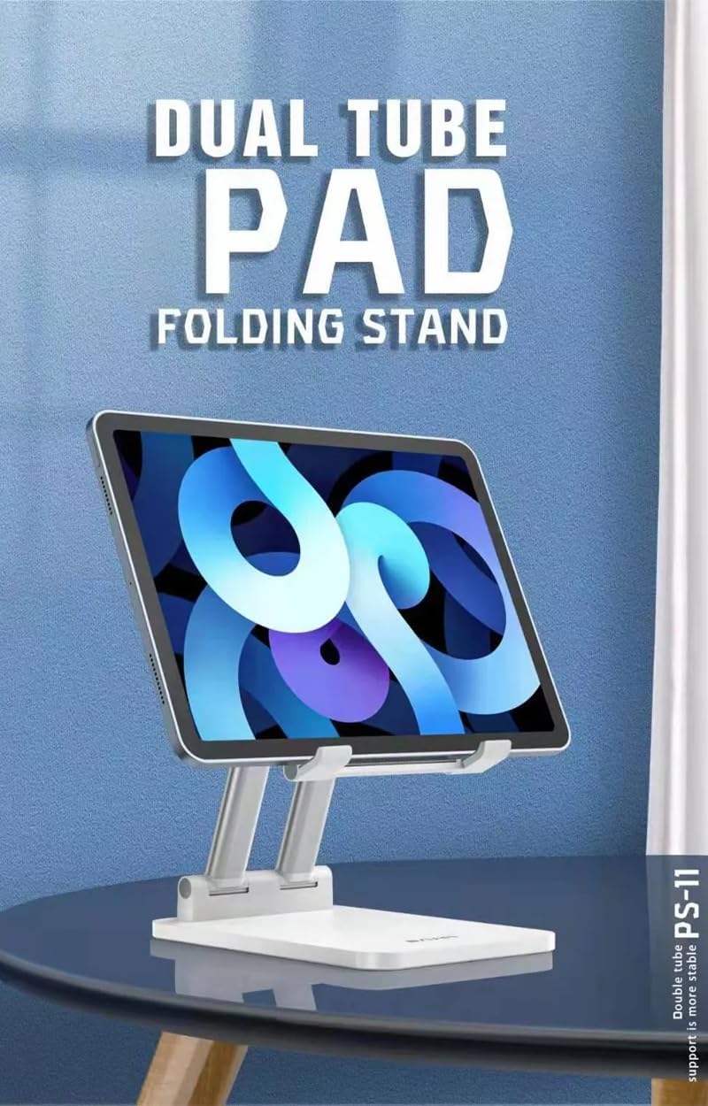 BAVIN PS11 Adjustable Tablet & Phone Stand, Foldable Aluminum Desktop Holder