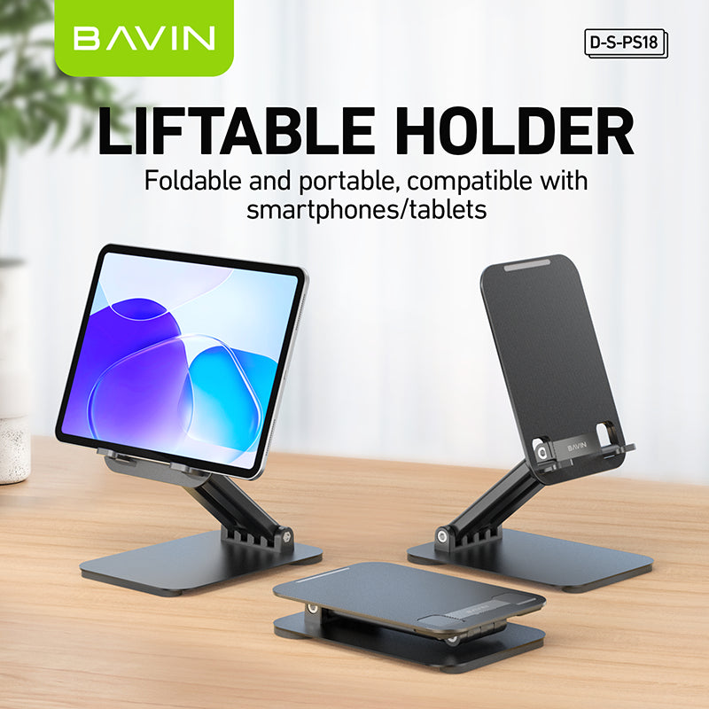 BAVIN PS18 Universal Foldable Aluminum Phone & Tablet Stand