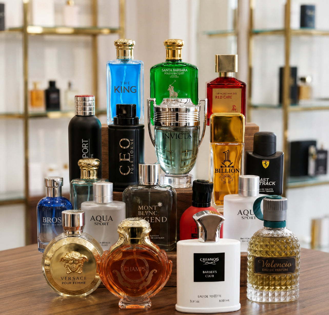 Men’s Assorted Fragrance Set – 3 Perfume Bottles Variety Pack